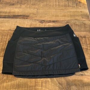 Smartwool Women's Small Smartloft Pull-On Skirt Black Wind-Resistant